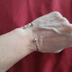Silver simons bracelet